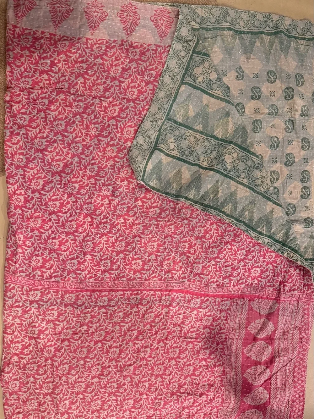 Kantha Quilt soft cotton